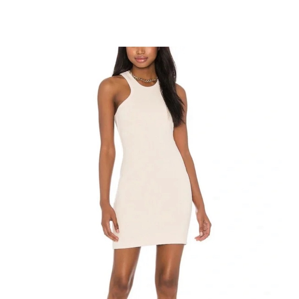 Alissar Tank Dress in Bone